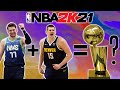 LUKA DONČIĆ + NIKOLA JOKIĆ = ??? | NBA2K21 MyNBA Simulation Challenge!
