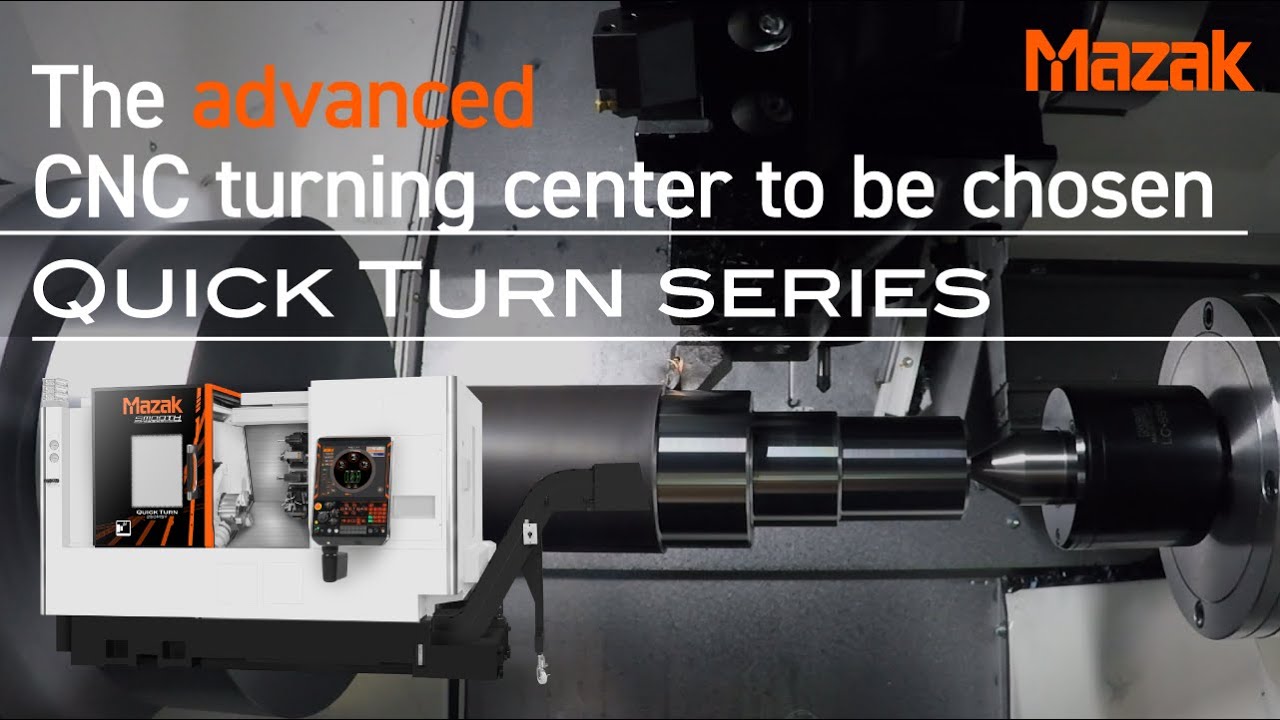 Evolving best-selling high-performance CNC turning centers "QUICK TURN series"