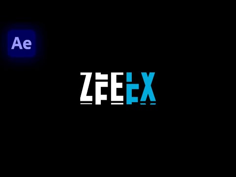 Rolling Text Animation in After Effects - After Effects Tutorial | No Plugins Used | ZeeFX