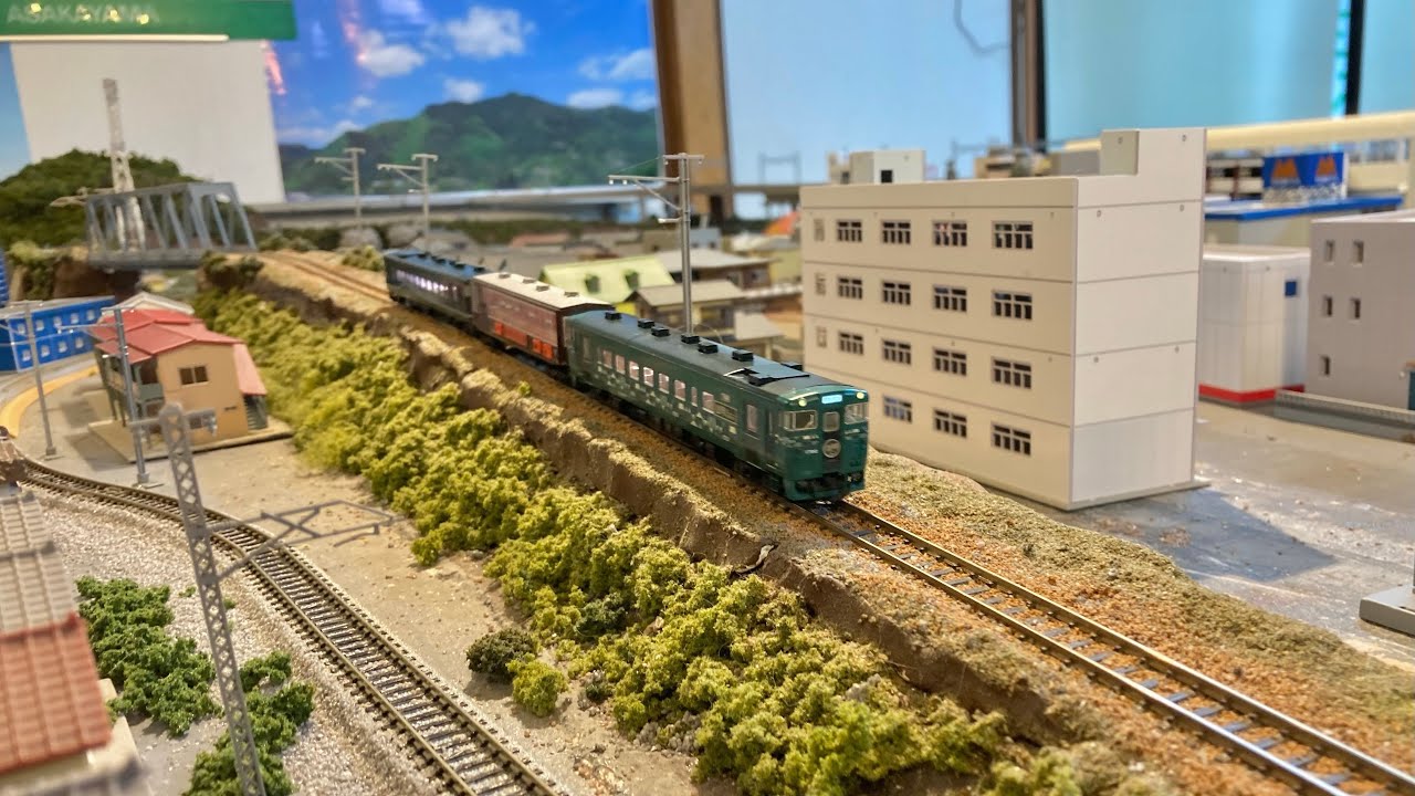 Nゲージ】〜TOMIX キハ40バーベキュー山明号 レールウェイトイボックス