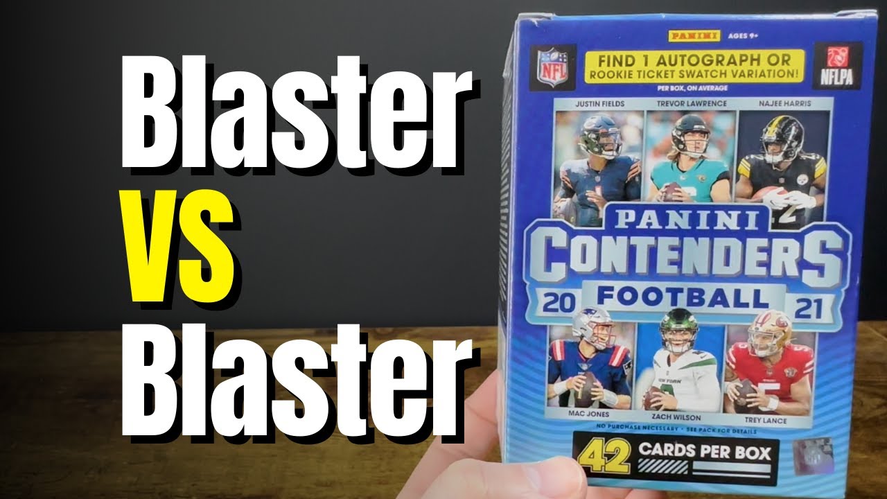 Blaster Box Battle 2021 Contenders Football Card Opening! YouTube