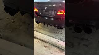 Bmw M5 Compeion Cold Start & Rev