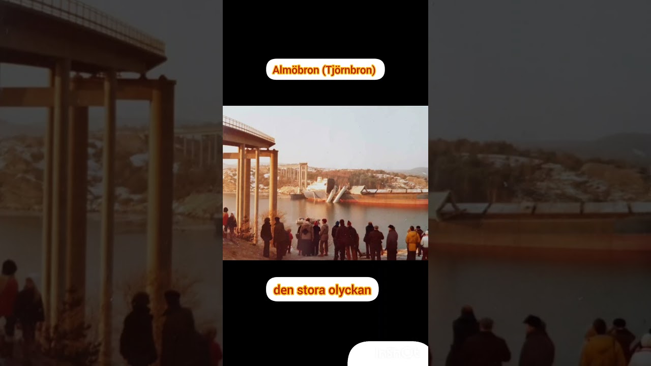Almöbron (Tjörnbron) den stora olyckan