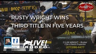 Rusty Wright claims third San Angelo Stock and Rodeo title in five years Profile