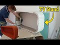 How To Make a Drywall TV Stand | Modern Design with No Wood