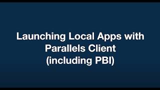 PBI Integration with Parallels RAS screenshot 2