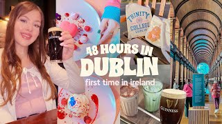 our first time in Ireland 🇮🇪 48 EPIC Hours in Dublin | Temple Bar Trinity College & Guinness screenshot 5