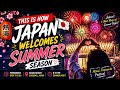 WELCOMING SUMMER SEASON IN JAPAN WAY | FIREWORKS ATAMI SUN BEACH