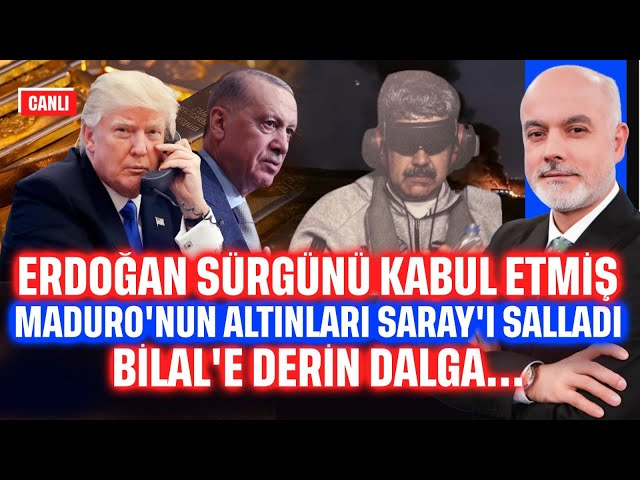 Erdoğan sürgünü kabul etmiş: Maduro'nun altınları Sarayı salladı... | Gün Ortası
