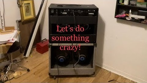 ￼￼ Combo Amp with external speakers?