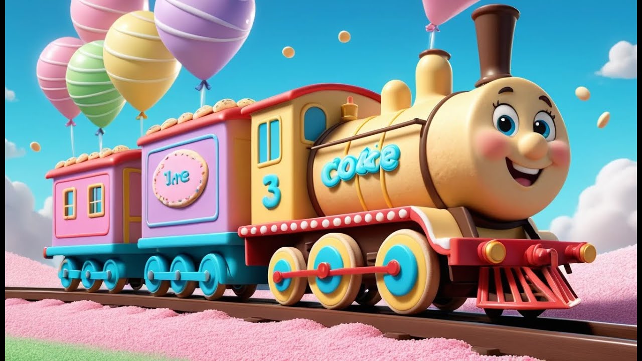 Have You Seen the Cookie Train | Fun Cookie Song for Kids | Sweet Adventure Rhyme
