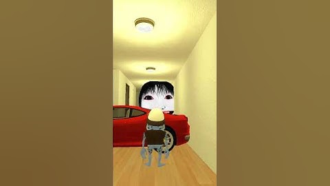 Yoshie chasing crazy frog in Liminal Hotel Gmod