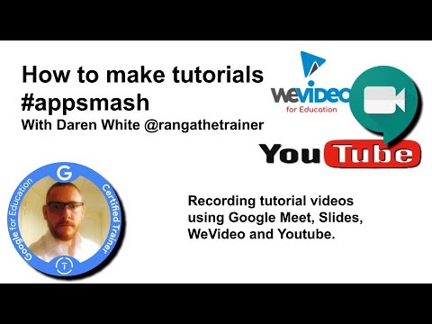 Tutorial Videos - A How To ... #appsmash