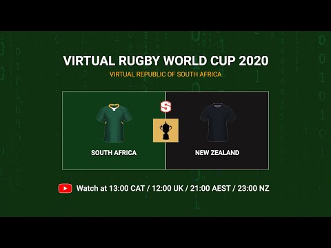South Africa v New Zealand: Virtual Rugby World Cup Final (Superbru)