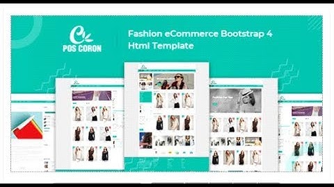 Coron – Fashion eCommerce Bootstrap 4 Template | Themeforest Templates