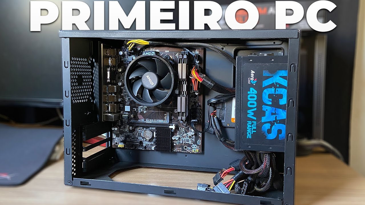 Montando o PRIMEIRO pc gamer do meu amigo