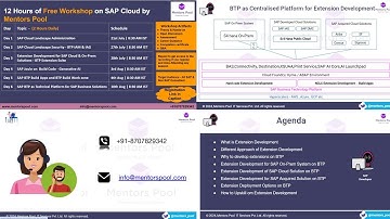 SAP BTP Extension Suite Training 2025 | CAP & RAP Extension Development | Day 3 Workshop