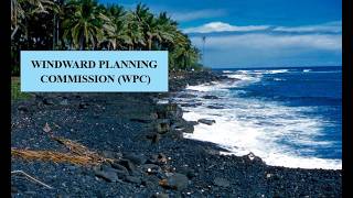 August 6, 2026 Windward Planning Commission
