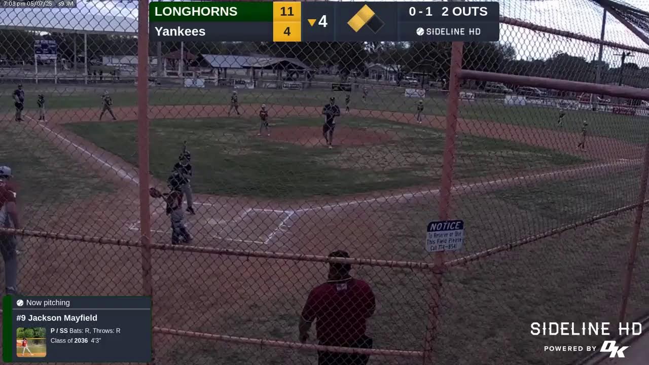 LONGHORNS @ Yankees (2025.05.07)