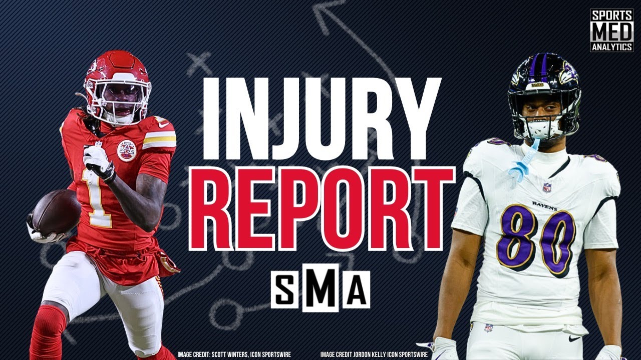 NFL Injury Report - London, Bowers, Worthy