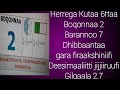 Herrega Kutaa 6ffaa Boqonnaa 2 Barannoo 7 Dhibbaantaa Gara Fir Fi Dees Jijjiiruufi Gilgaala 2 7 