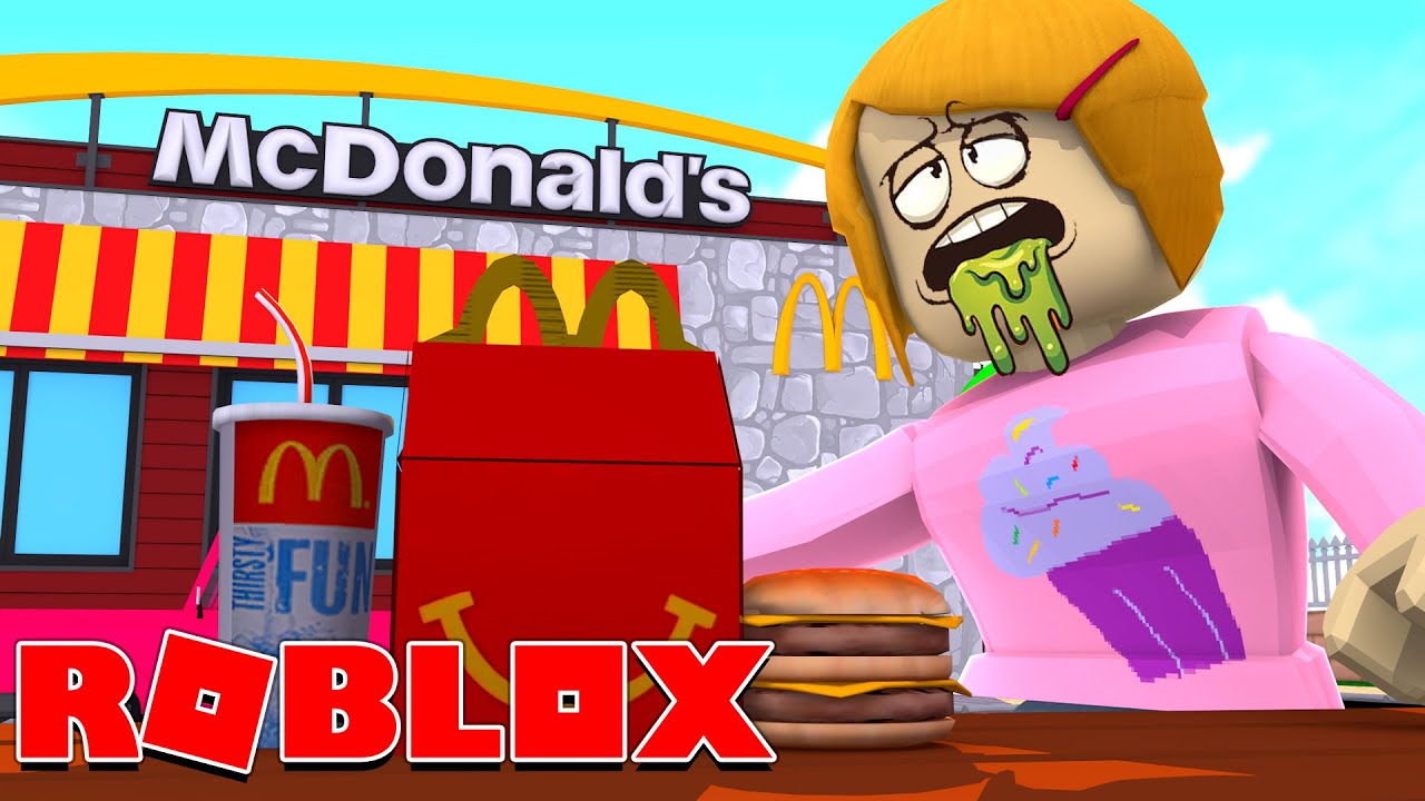 Roblox Eating Lunch At Mcdonalds And Then This Happens Youtube - space tech food division meals ready to eat mre roblox