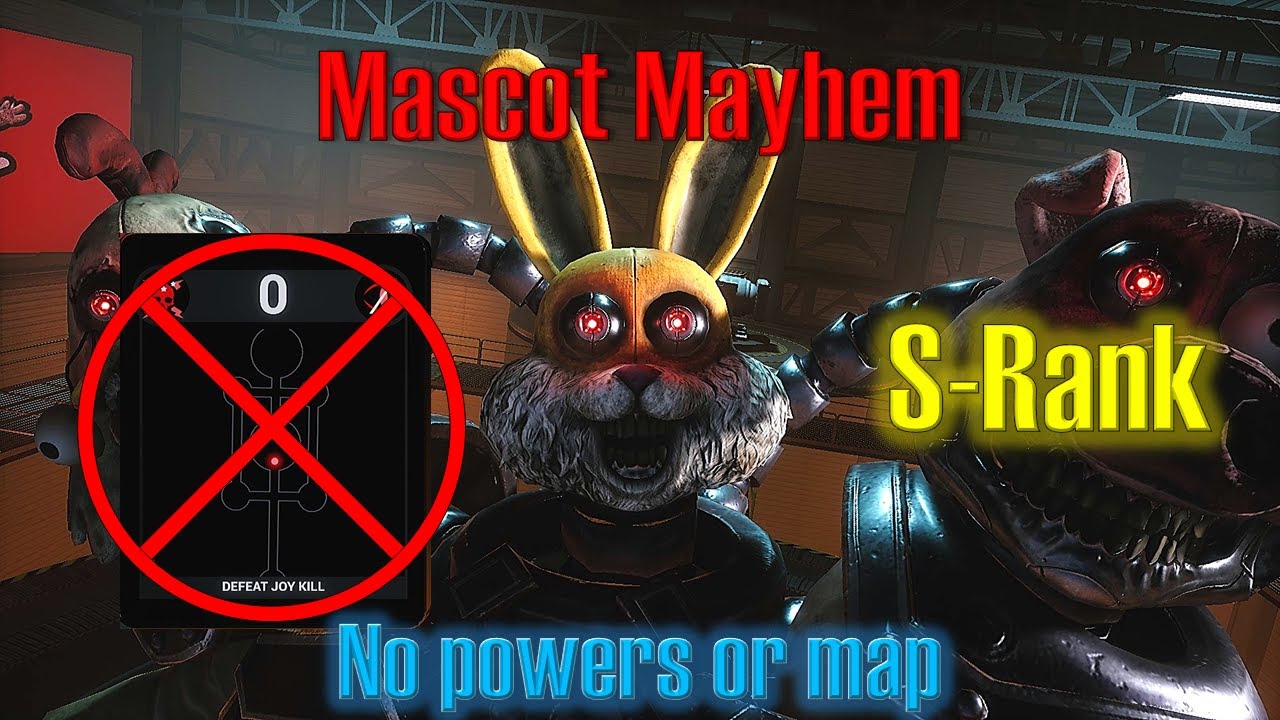Mascot Mayhem | S-Rank, No Powers, No Map | Dark Deception v1.9.6 (Round 2)