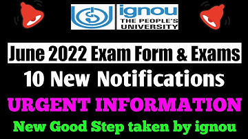 {Urgent information} 10 New Notifications, June 2022 Exam Form & Exams kab Honge info By TIPS GURU