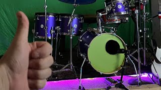 Drum riser build , tennis ball edition