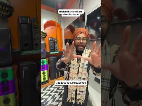 High bass speakers manufacturer Tower Speakers Market Delhi party box