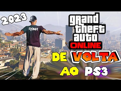 GTA ONLINE ESTÁ DE VOLTA NO PS3 EM 2023! 