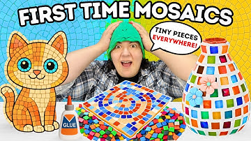 I Try Mosaic Art For The First Time