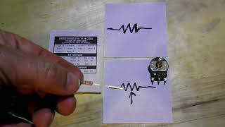 Beginners Electronics ~ Understanding The Resistor and Potentiometer