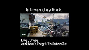 180° Mid Air No Scope || Trickshot CODM || Legendary Rank