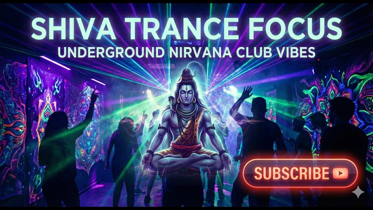 Shiva Trance Focus | Underground Nirvana Club Mix | Deep Meditation & Energy | @ShivaInMe-Holy