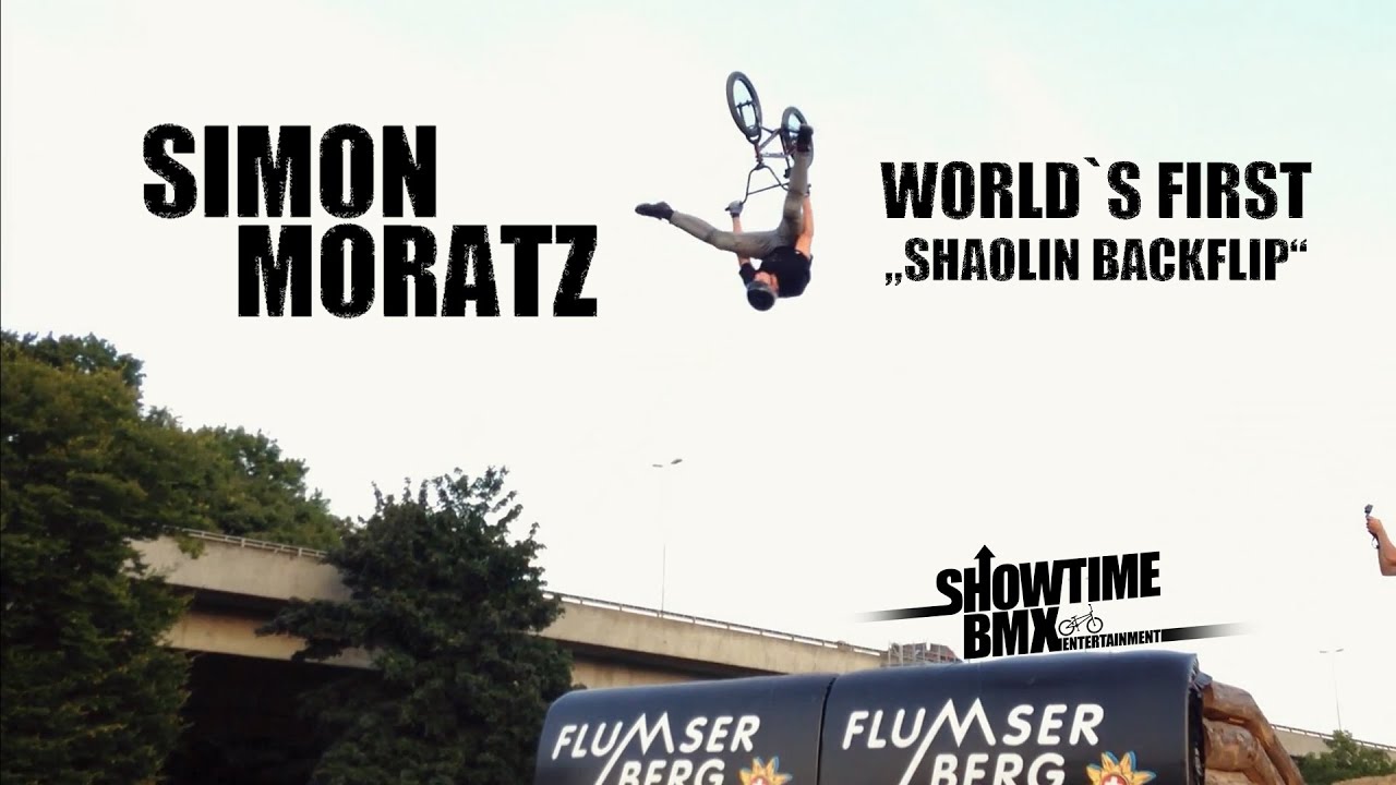 World`s First "Shaolin Backflip" - Simon Moratz
