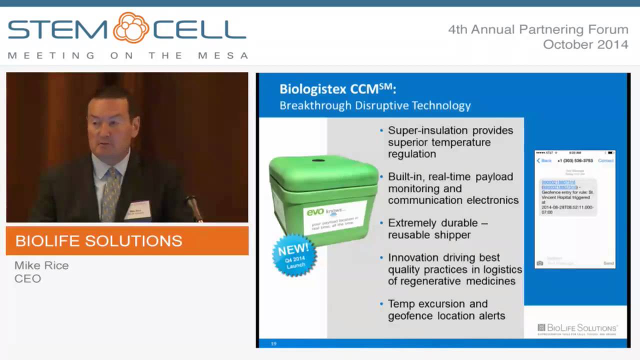 Youtube Biolife BioLife Solutions - Company Presentation - YouTube