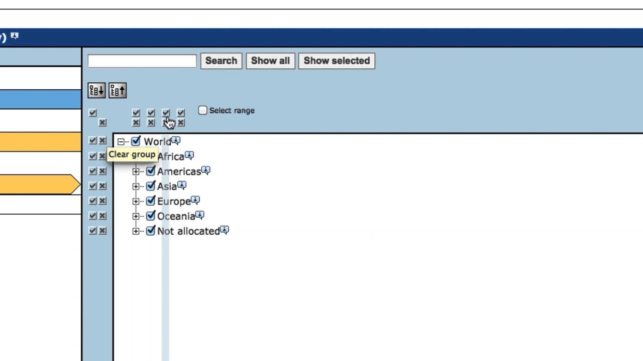 EasyData tutorial: How to create a report of South African imports from various regions