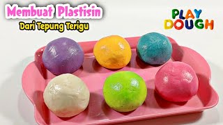 Cara Mudah Membuat Plastisin Dari Tepung Terigu || Membuat Lempung Terigu || Plastisin Dari Tepung