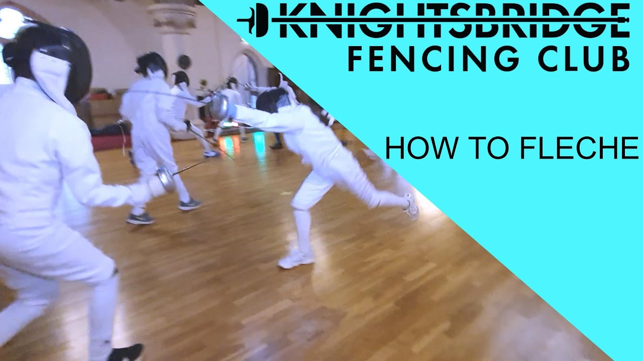 Fencing Tips - How to Fleche