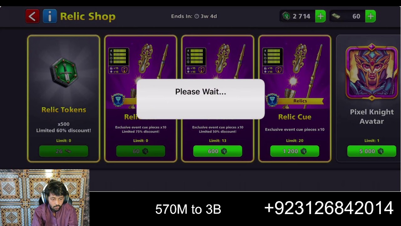 1m to 200B coins deal play now #8ballpool#8ballpoollive#chetohack