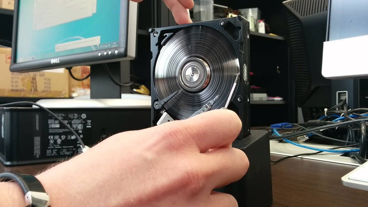 Bild från Hur du förstör en hdd