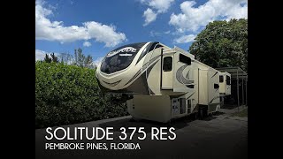 Used 2018 Solitude 375 RES for sale in Pembroke Pines, Florida