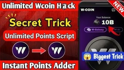 W-Coin Unlimited Coin Hack Script Android Termux Tutorial - Instant Unlimited Coins, wcoin script