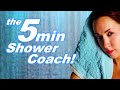 How to take a fast shower 5 Minute Shower Coach with CONDITIONER!