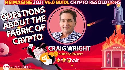 There Is No Innovation On Exchanges | Craig Wright - NChain | REIMAGINE v6.0 #1