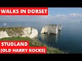 Walks in dorset at studland  old harry rocks the jurassic coast 4k