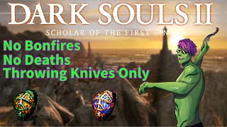 The Finale? Maybe? || Dark Souls 2 - No Deaths, No Bonfires, Throwing Knives Only @JKLeeds