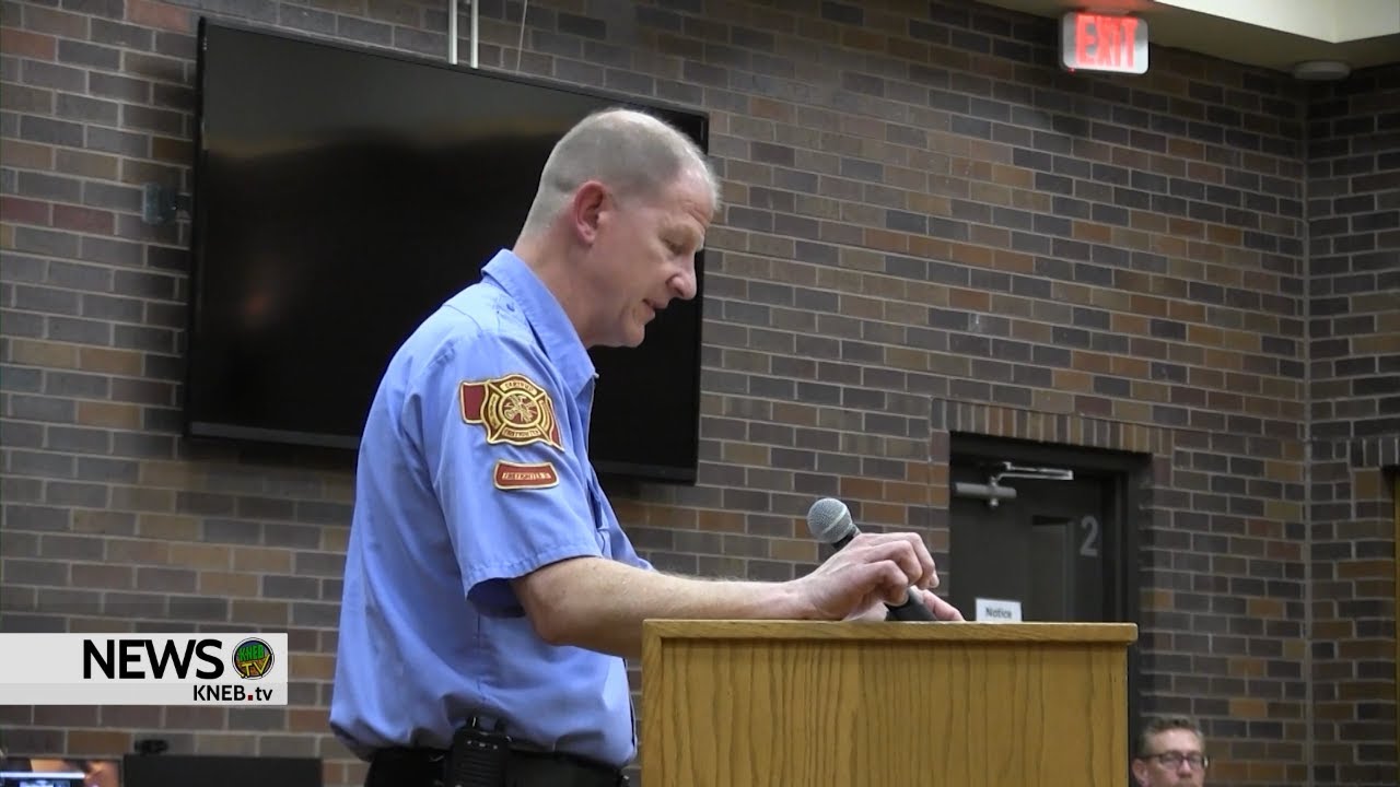Gering Fire Department Annual Report Presented to City Council
