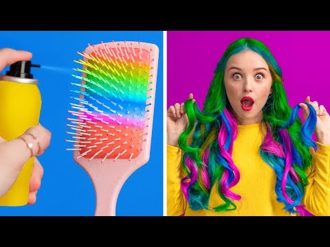 COOLE BEAUTY HACKS FÜR MÄDCHEN || Clevere DIY Beauty-Hacks für Mädchen